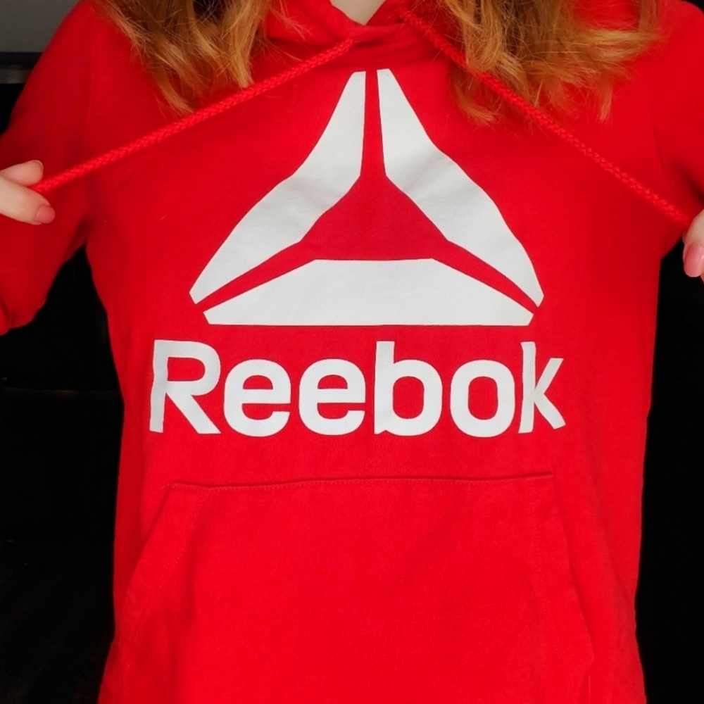 Red Reebok Hoodie - Picture 2 of 2